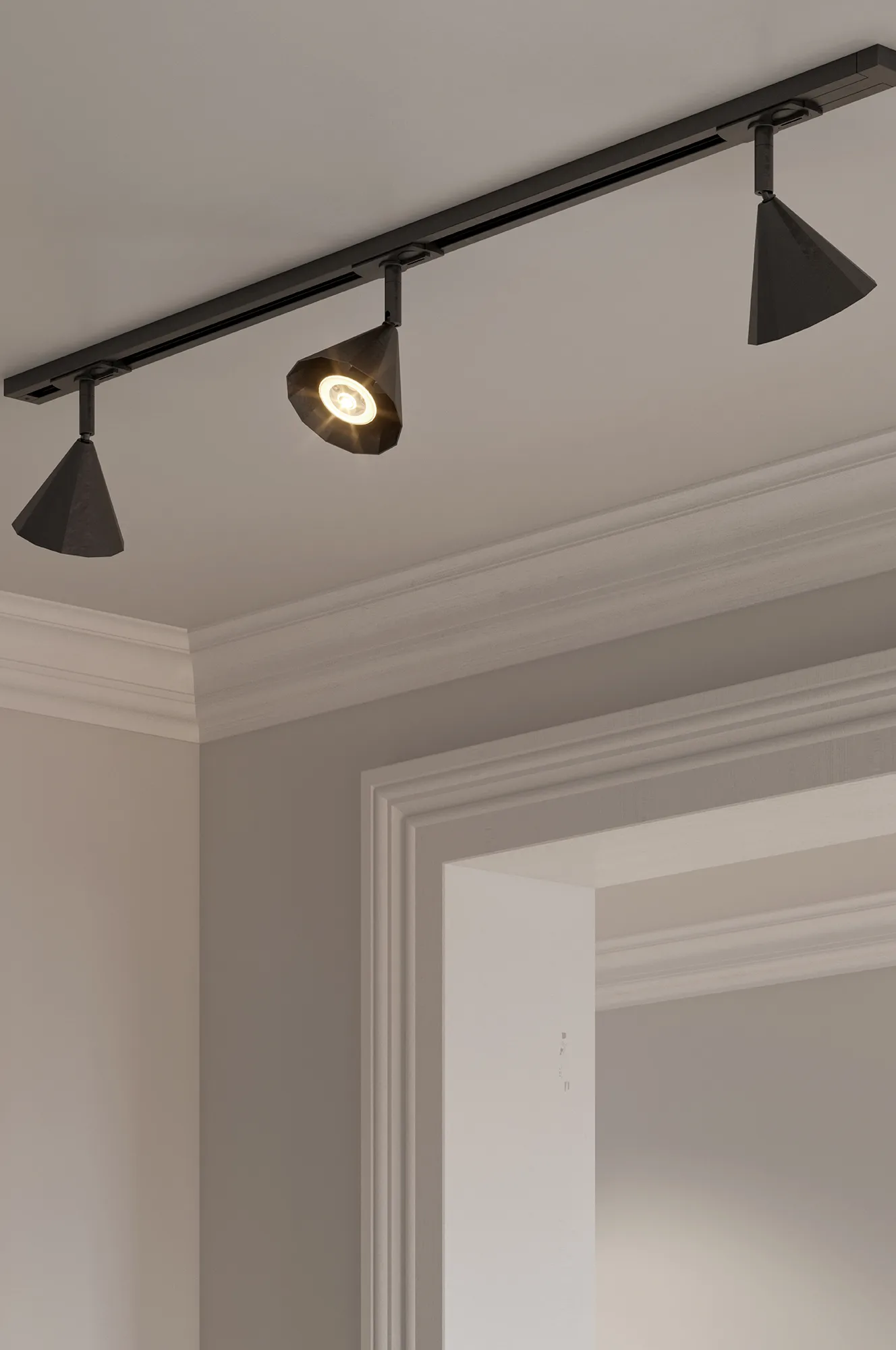 Foco de techo Rain 10, Black CO Bankeryd