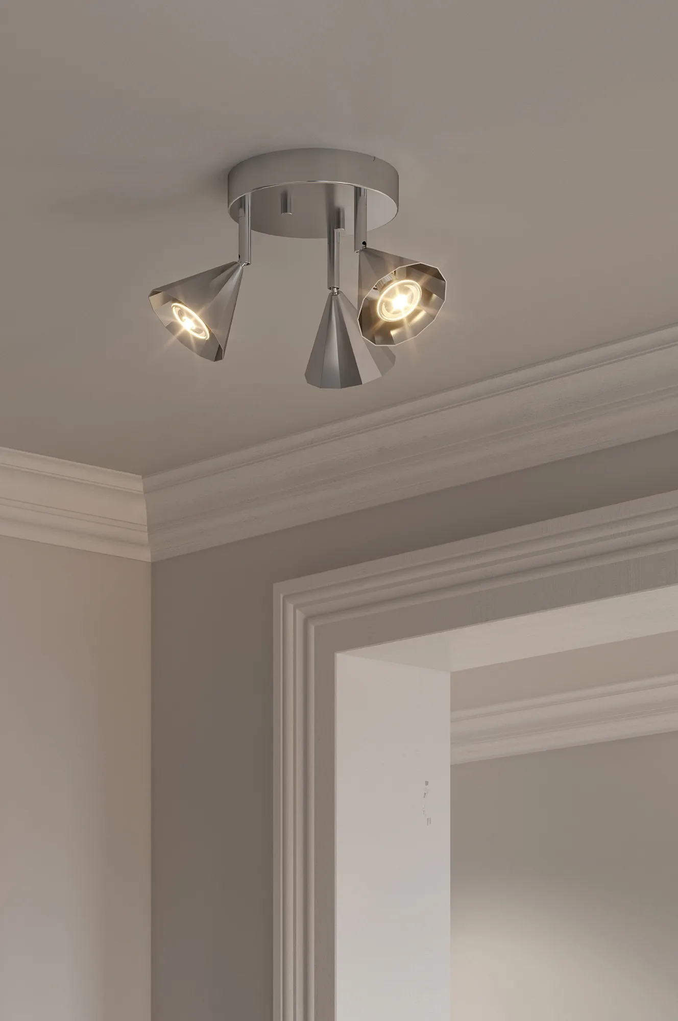 Foco de techo Rain 18, Aluminio CO Bankeryd