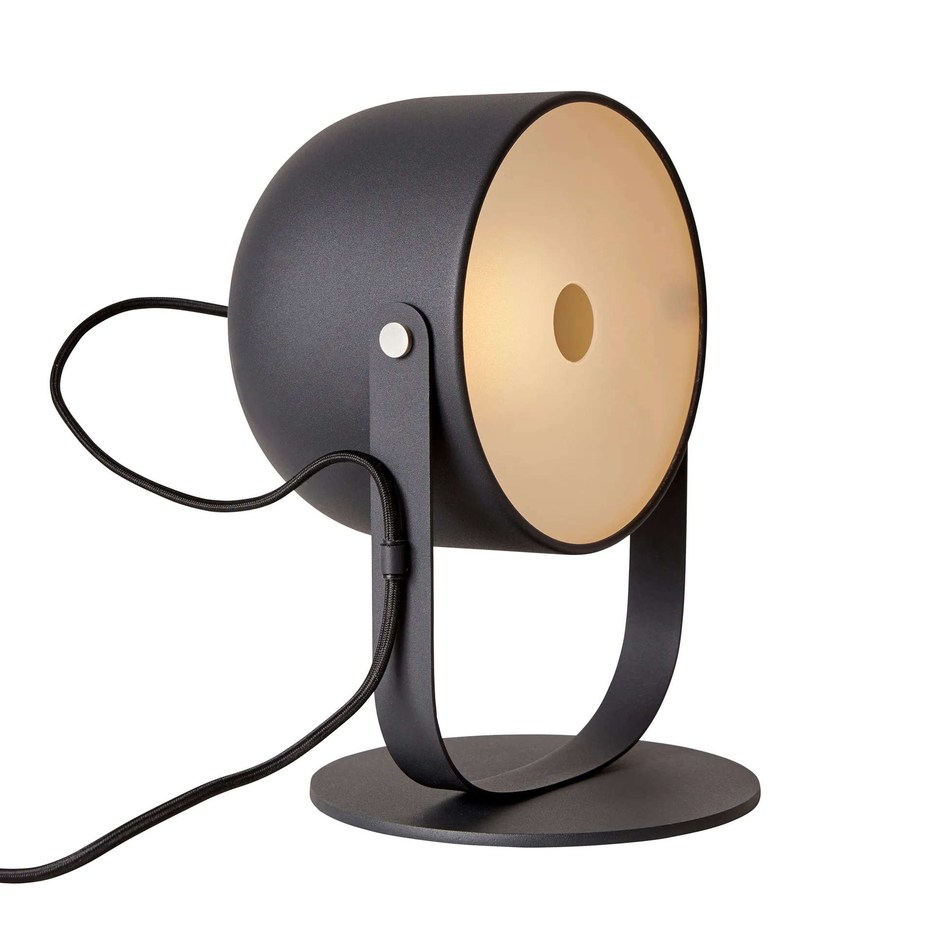 Lámpara de mesa Svejk 18, negro-níquel CO Bankeryd