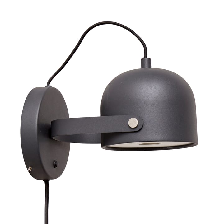 Lámpara de pared Svejk 13, negro-níquel CO Bankeryd