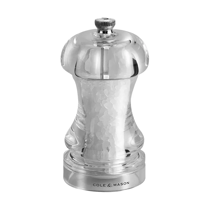 Molinillo de sal Capstan 145, 11,5 cm - Transparente - Cole & Mason