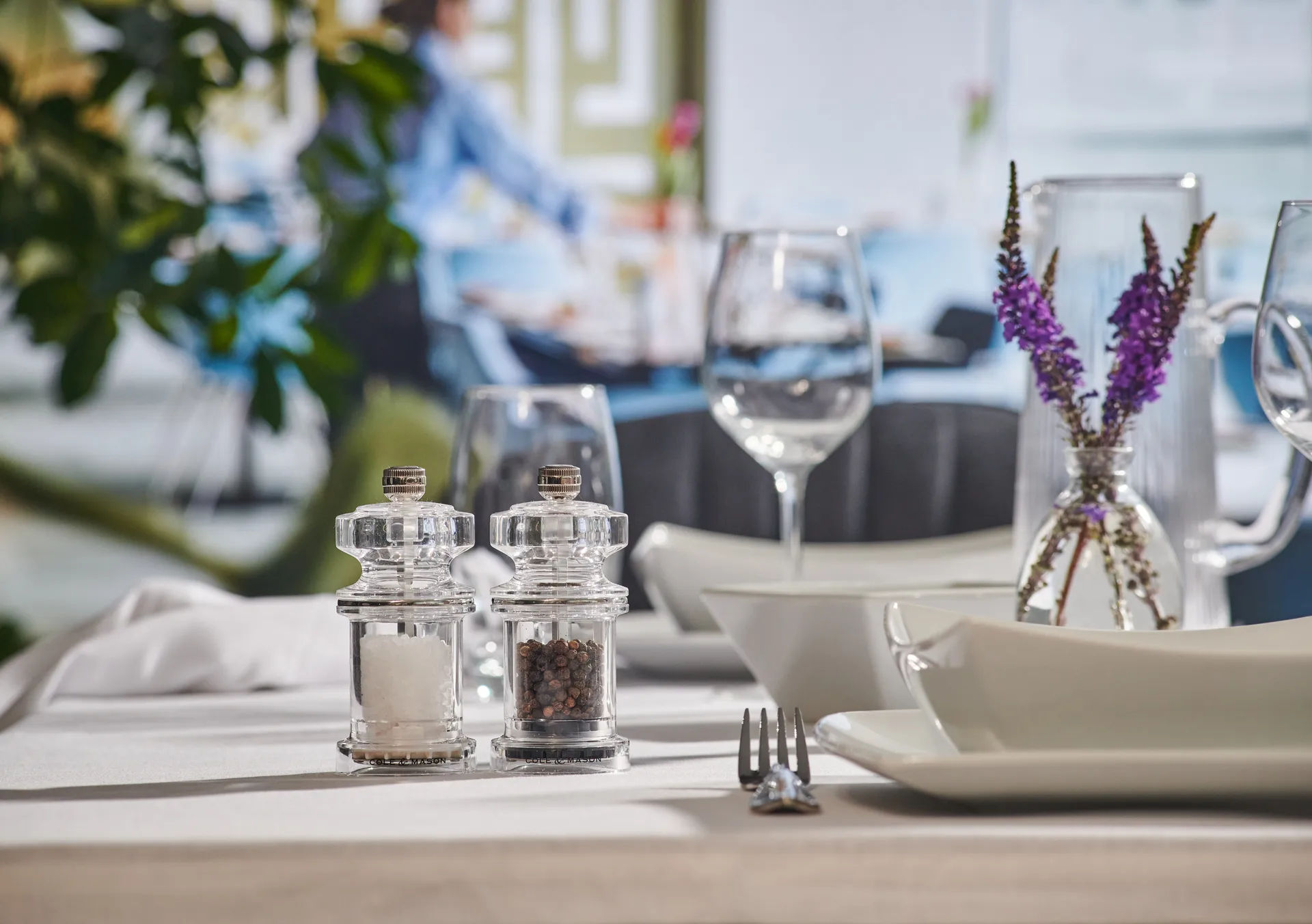 Set de molinillos de sal y pimienta Cole & Mason 675 11,8 cm, Transparente Cole & Mason