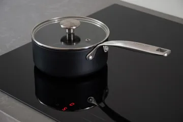 Cazo con tapa Combekk Element de aluminio negro - Ø18 cm - Combekk