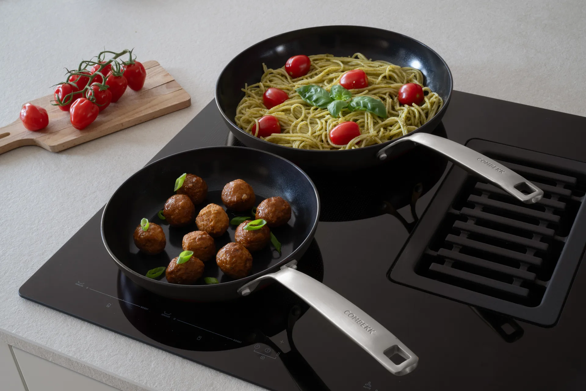 Cazuela Combekk Element de aluminio negro, Ø28 cm Combekk