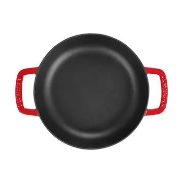 Cazuela de hierro fundido esmaltado Combekk Enameled Ø28 cm - Pomo cherry-silver - Combekk