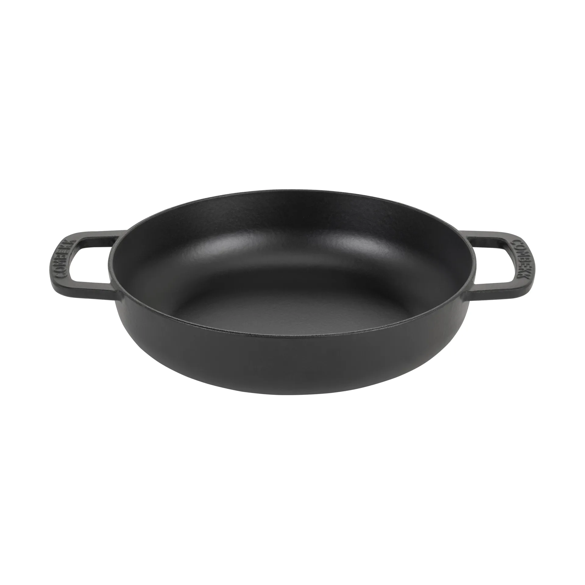 Cazuela de hierro fundido esmaltado Combekk Enameled Ø28 cm, Pomo negro-silver Combekk