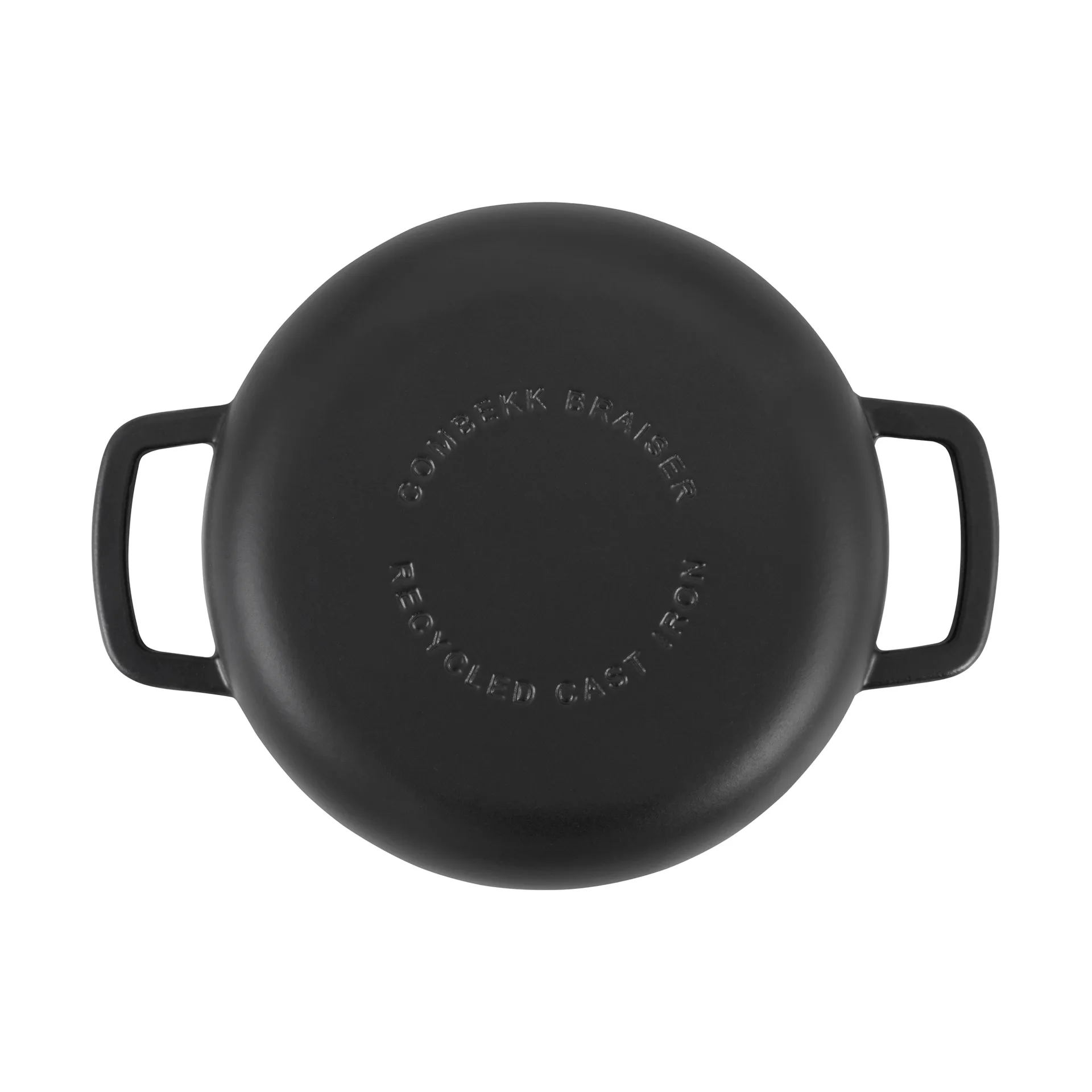 Cazuela de hierro fundido esmaltado Combekk Enameled Ø28 cm, Pomo negro-silver Combekk