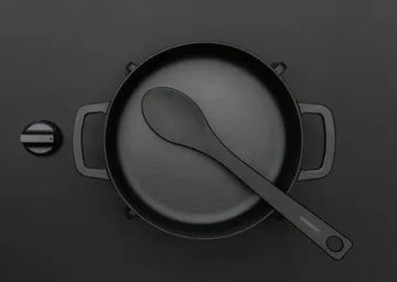 Combekk cuchara de cocina de fibra de madera - Negro - Combekk