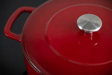 Olla de hierro fundido esmaltada Combekk Enameled Ø24 cm  - Cherry - Combekk