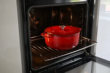 Olla de hierro fundido esmaltada Combekk Enameled Ø24 cm  - Cherry - Combekk