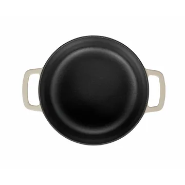 Olla de hierro fundido esmaltada Combekk Enameled Ø24 cm  - Pomo sand-gold - Combekk