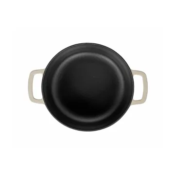 Olla de hierro fundido esmaltada Combekk Enameled Ø28 cm  - Pomo sand-gold - Combekk