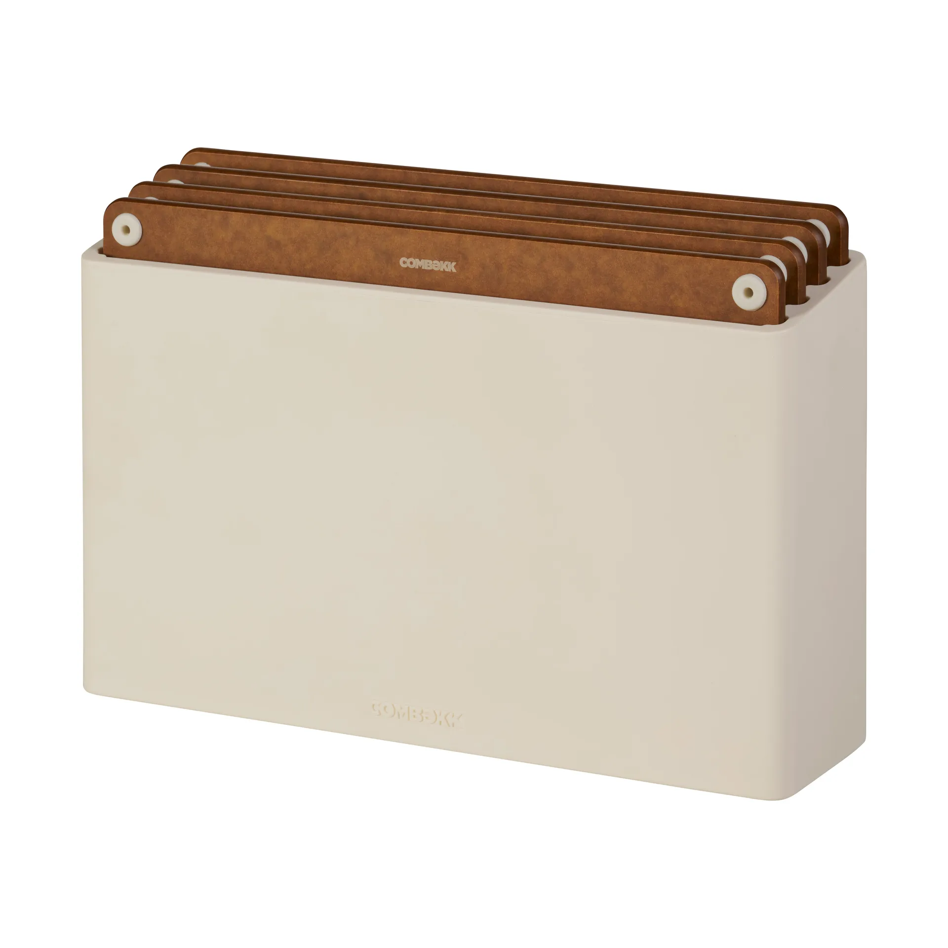 Tabla de cortar Combekk 4-pack, Sand-brown Combekk