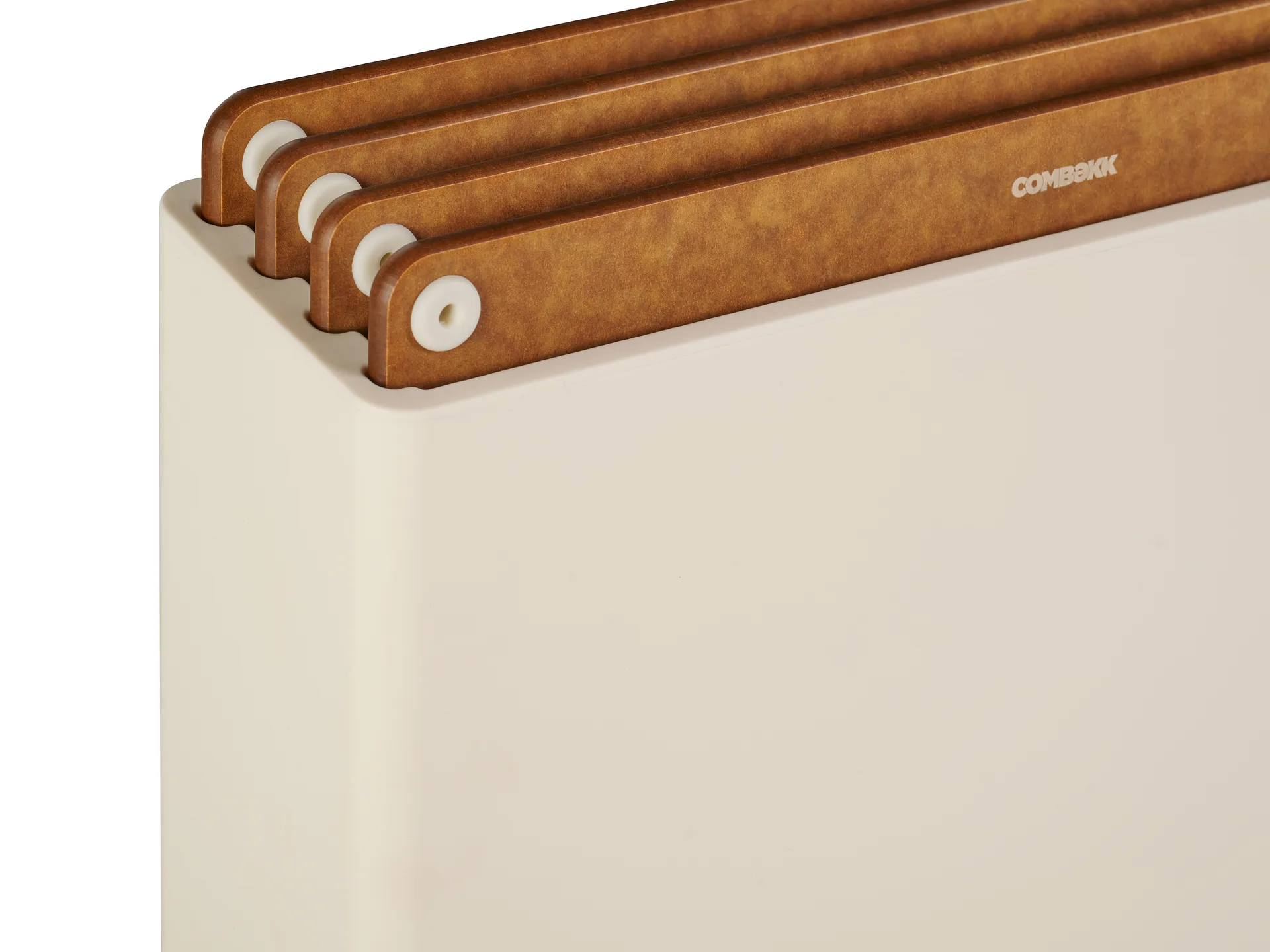 Tabla de cortar Combekk 4-pack, Sand-brown Combekk