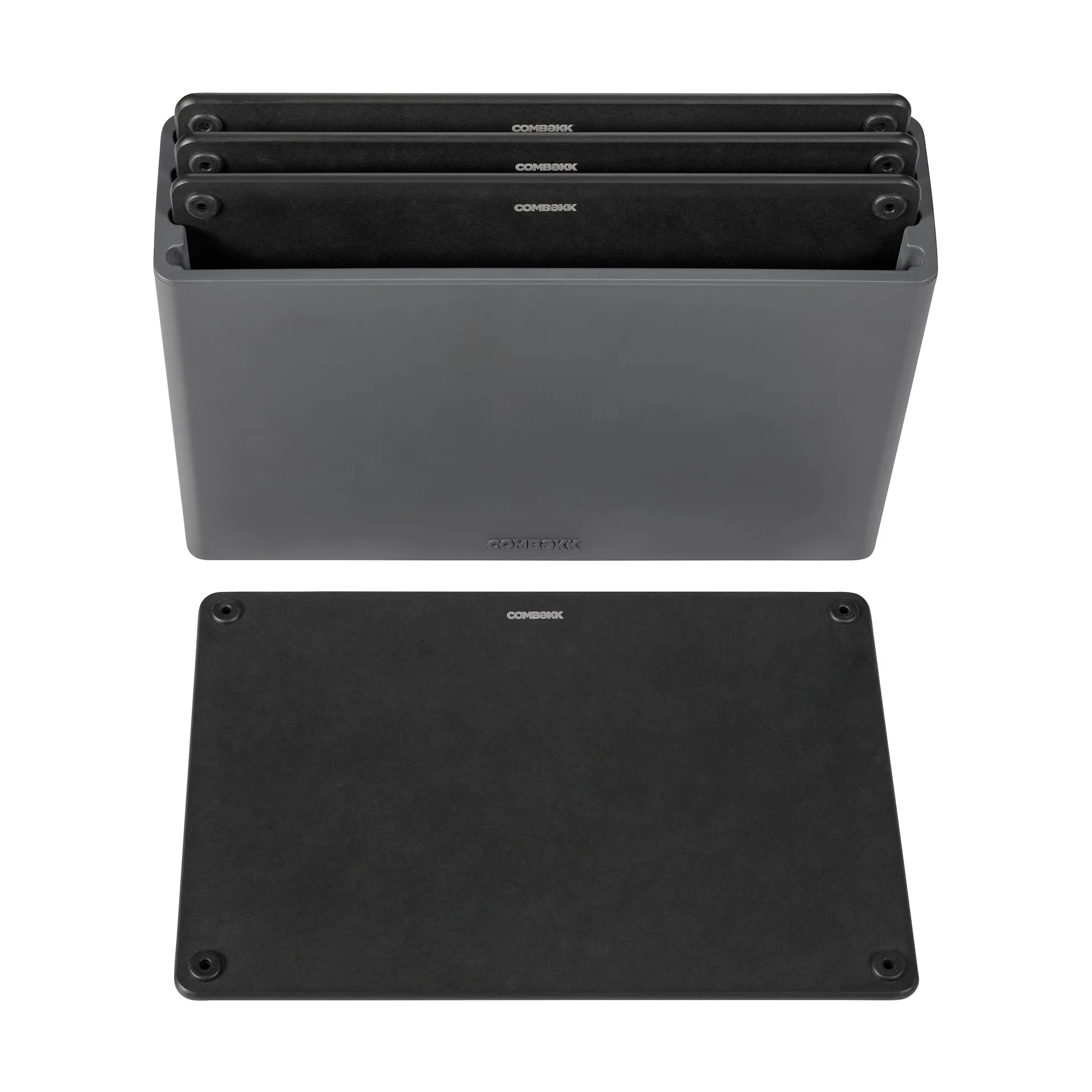 Tabla de cortar Combekk, 5 piezas, Negro-negro Combekk