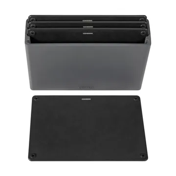 Tabla de cortar Combekk, 5 piezas - Negro-negro - Combekk