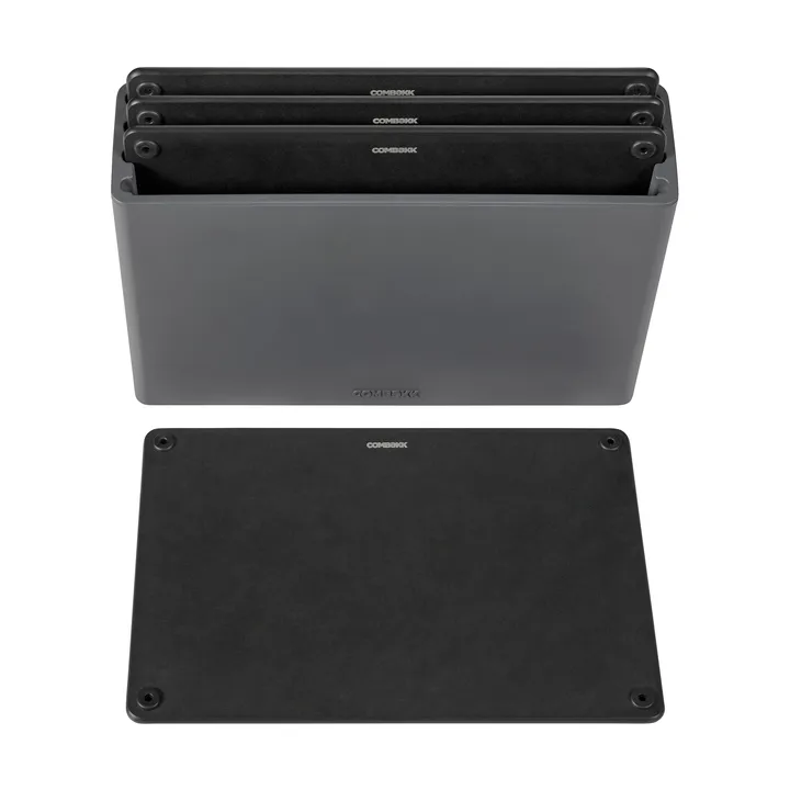 Tabla de cortar Combekk, 5 piezas - Negro-negro - Combekk