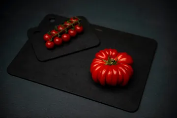 Tabla de cortar de madera Combekk, 2 piezas - Negro - Combekk