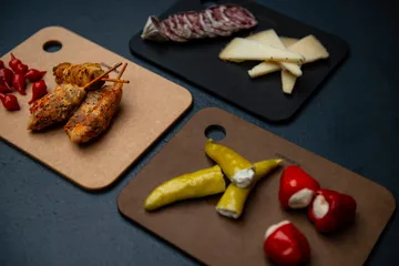 Tabla de cortar de madera Combekk, 3 piezas - Marrón - Combekk