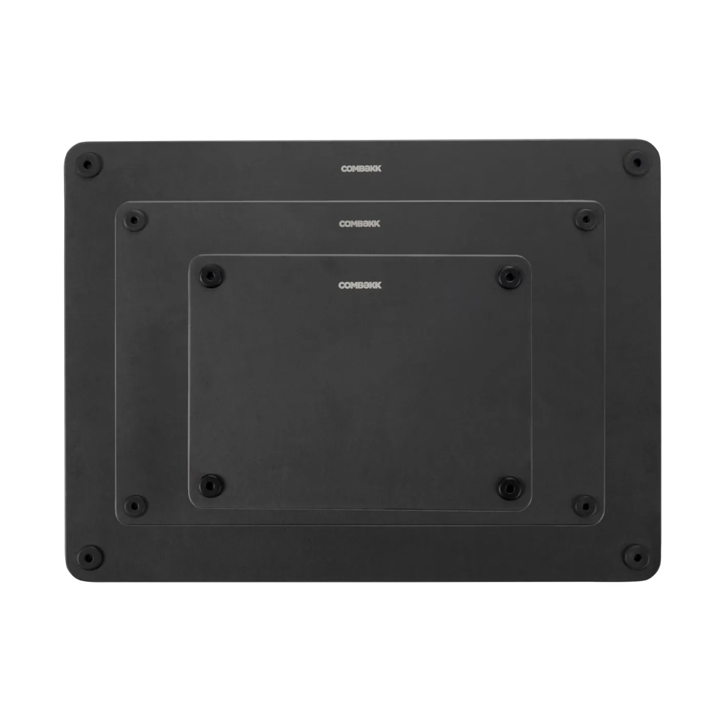 Tabla de cortar de madera Combekk, 3 piezas, Negro Combekk