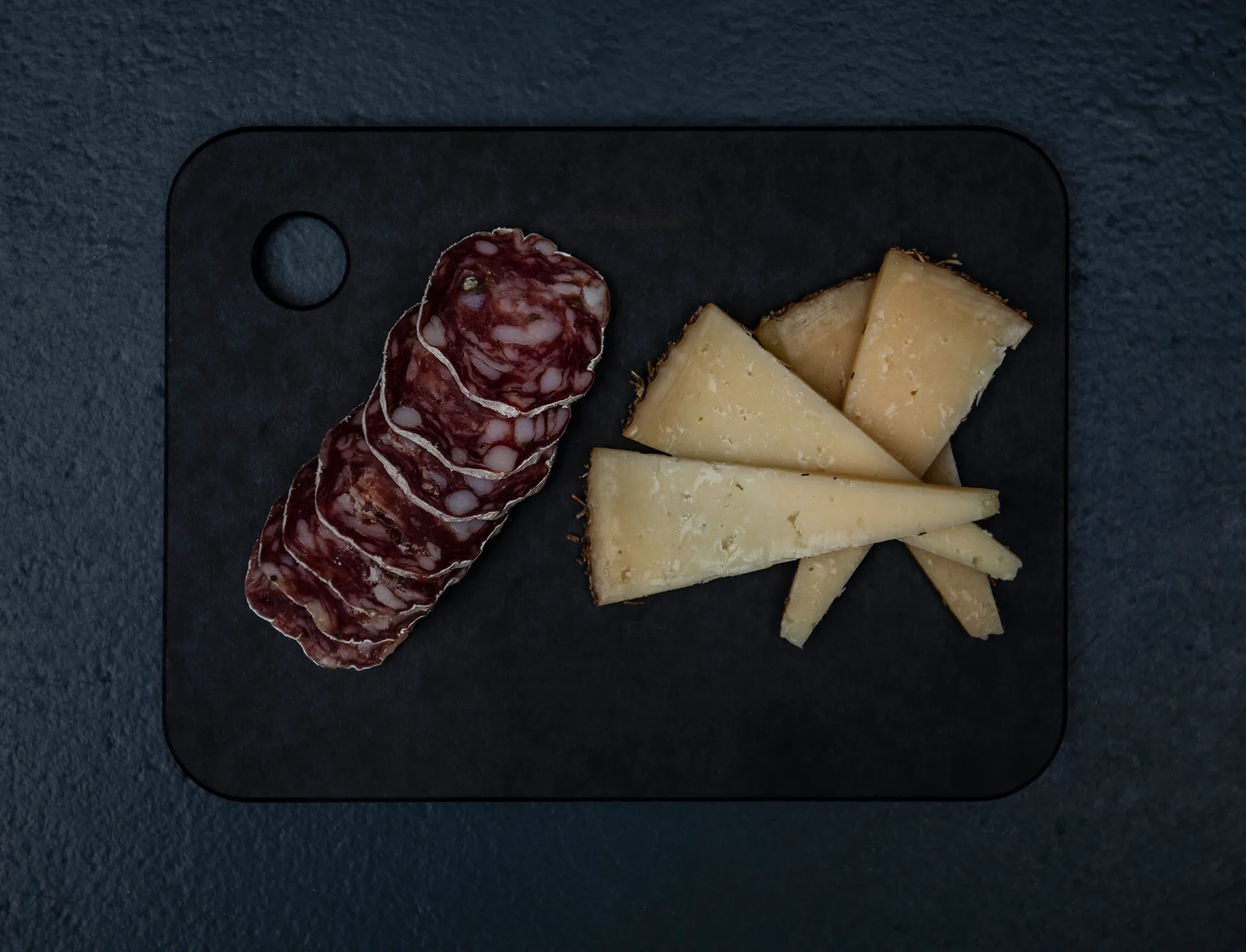 Tabla de cortar de madera Combekk, 3 piezas, Negro Combekk