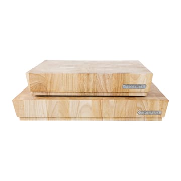 Tabla de cortar madera de caucho - 30x40 cm - Continenta