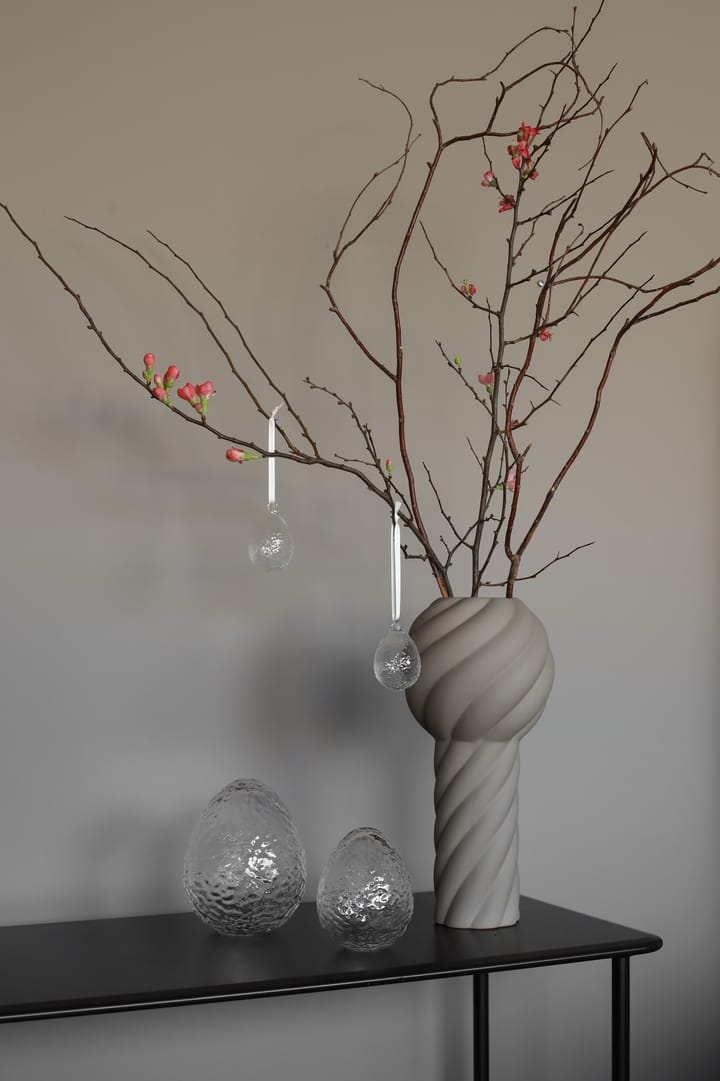 2 Colgantes de pascua Gry huevos, Clear Cooee Design
