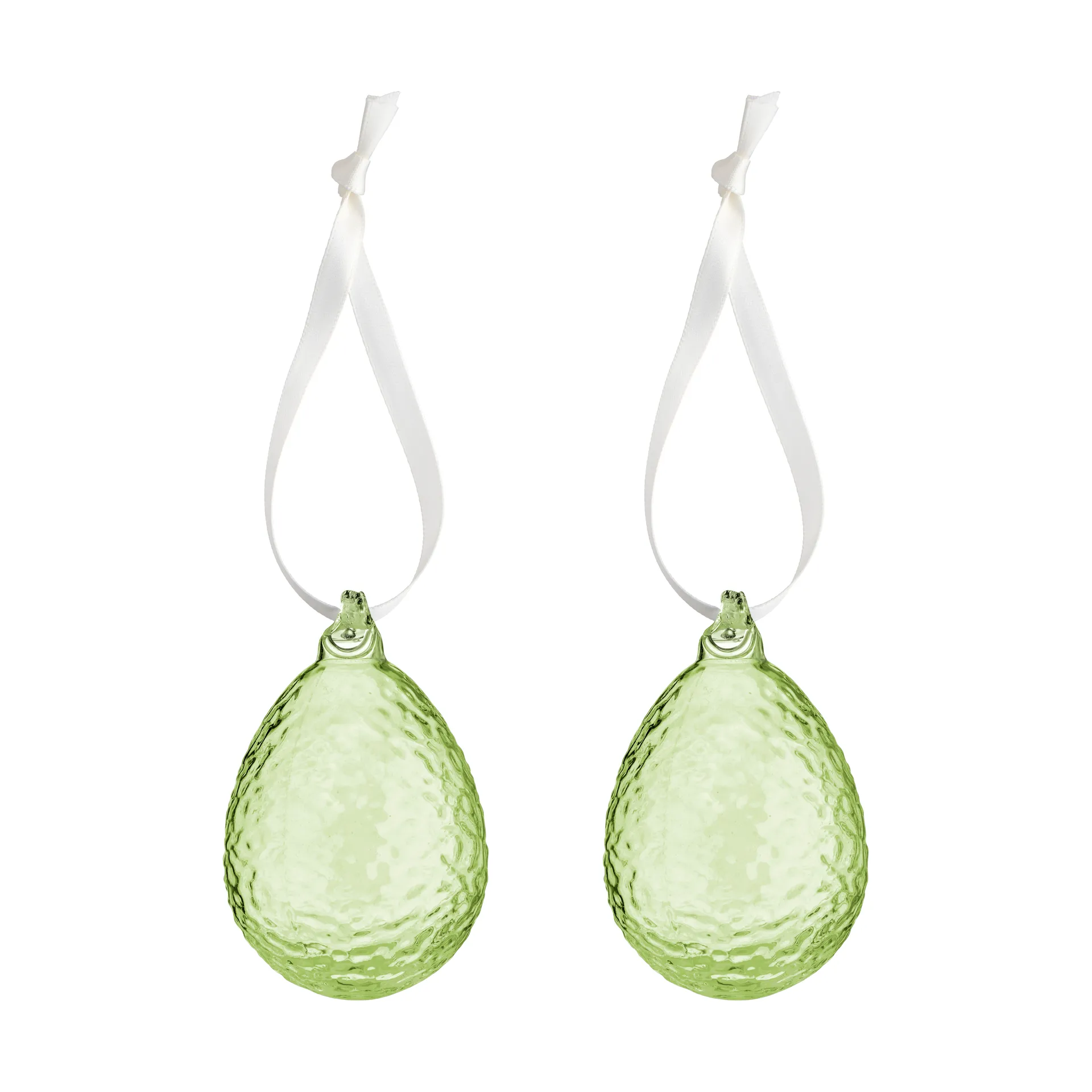 2 Colgantes de pascua Gry huevos, Lime Cooee Design