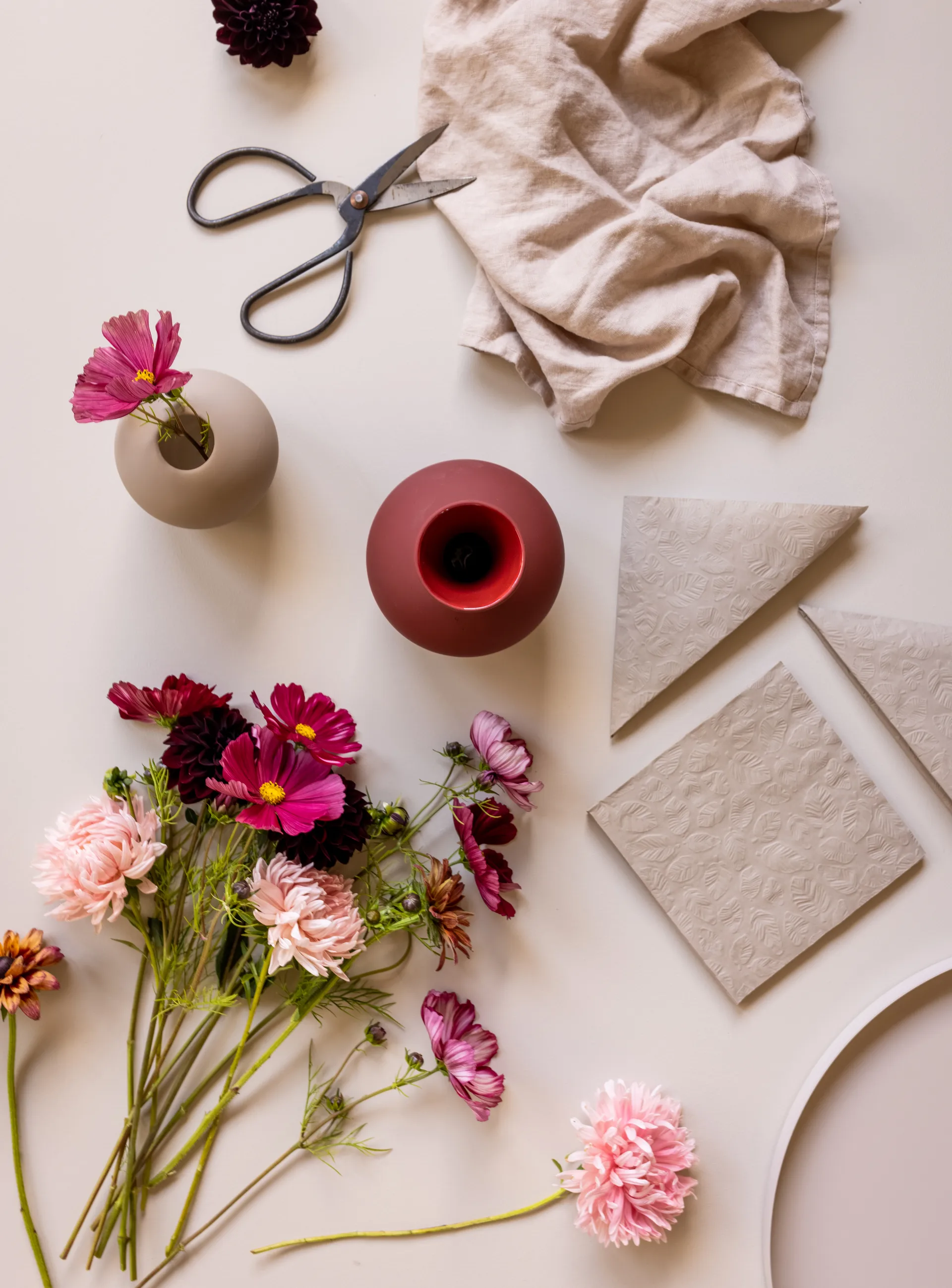 20 Servilletas Cooee Leaf 33x33 cm, Sand Cooee Design