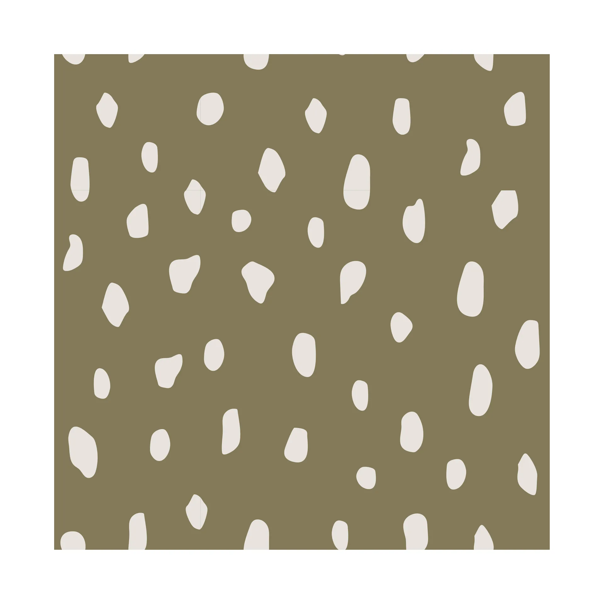 20 Servilletas Dots 33x33 cm, Olive Cooee Design