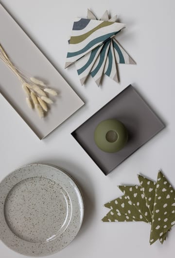 20 Servilletas Dots 33x33 cm - Olive - Cooee Design