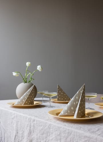 20 Servilletas Dots 33x33 cm - Sand - Cooee Design