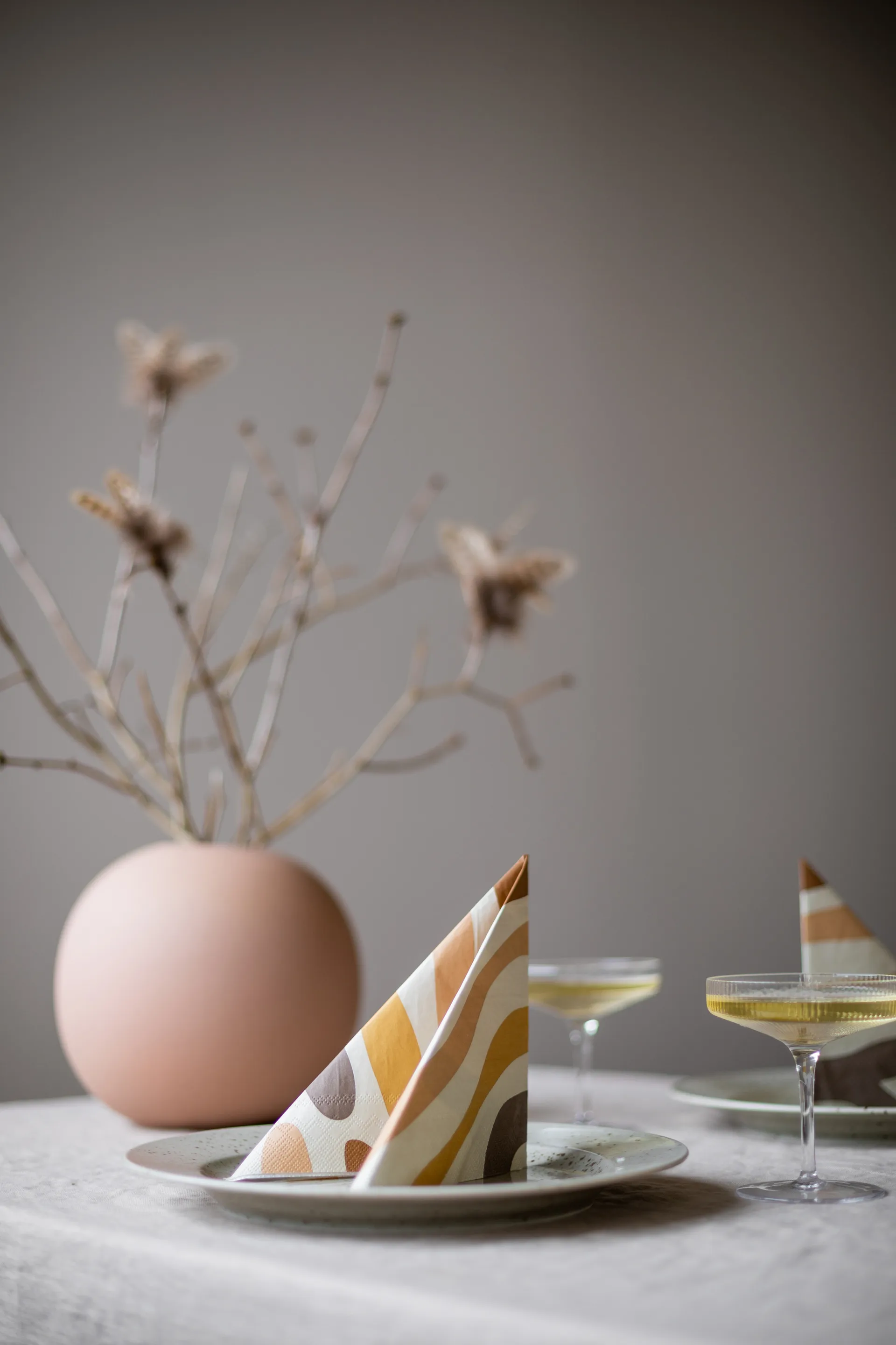 20 Servilletas Gotland 33x33 cm, Earth Cooee Design