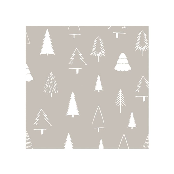 20 Servilletas Woods 33x33 cm - Sand-white - Cooee Design