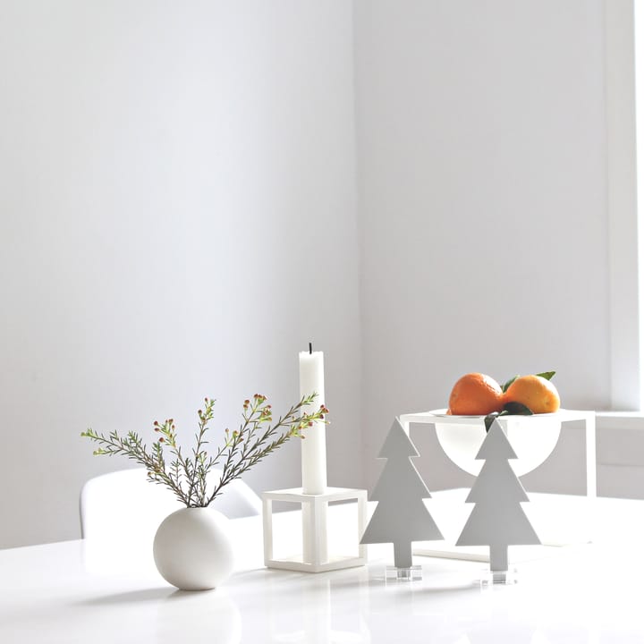 Adorno de navidad Tree 15 cm - blanco - Cooee Design