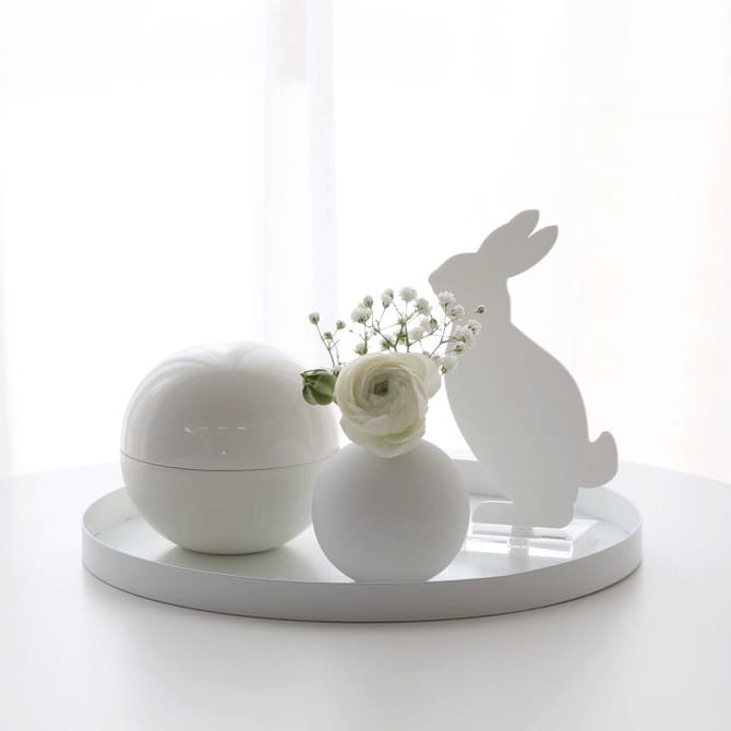 Adorno de pascua Hare 18 cm - White - Cooee Design