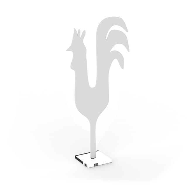 Adorno de pascua Rooster 36 cm - White - Cooee Design