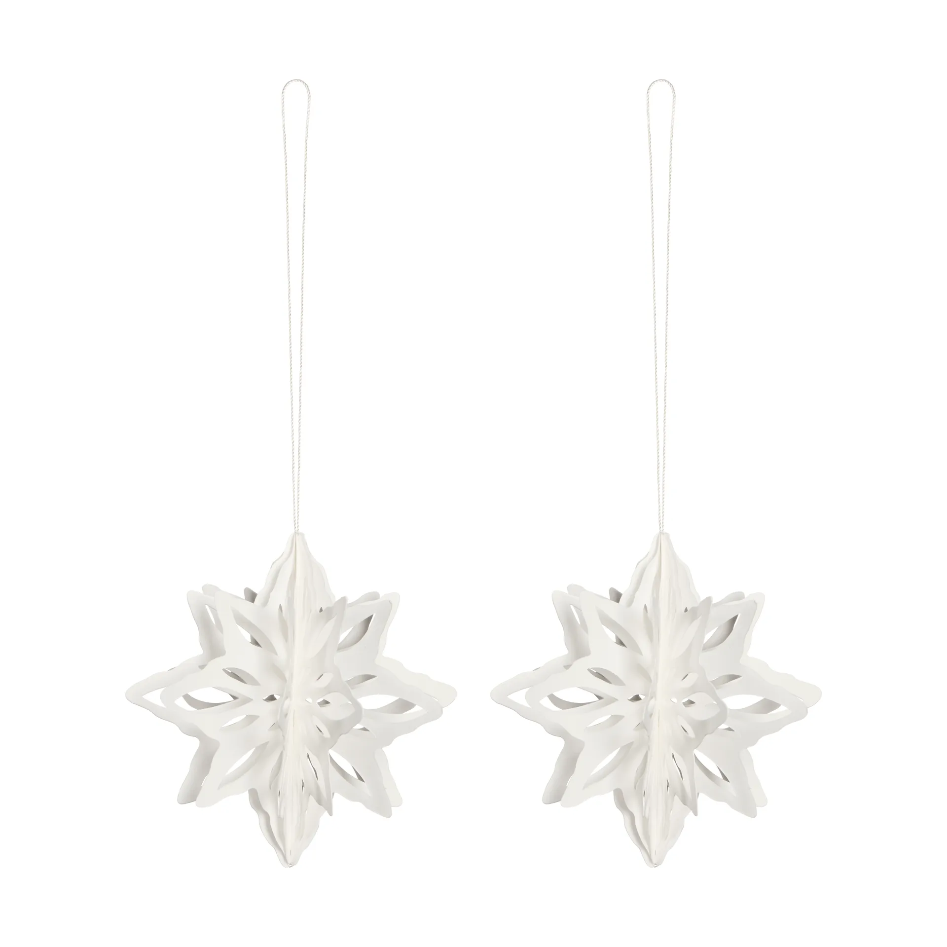 Adorno decorativo Paper Nova star set de 2, Natural Cooee Design