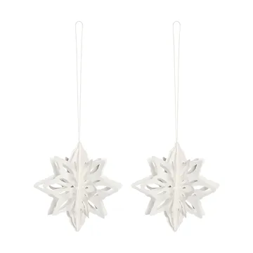 Adorno decorativo Paper Nova star set de 2 - Natural - Cooee Design