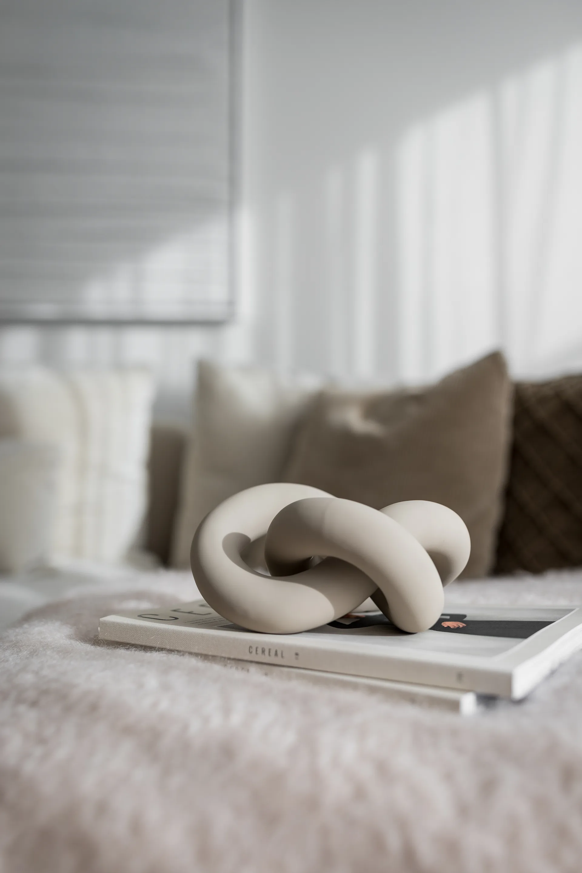 Adorno Knot Table large, Sand Cooee Design