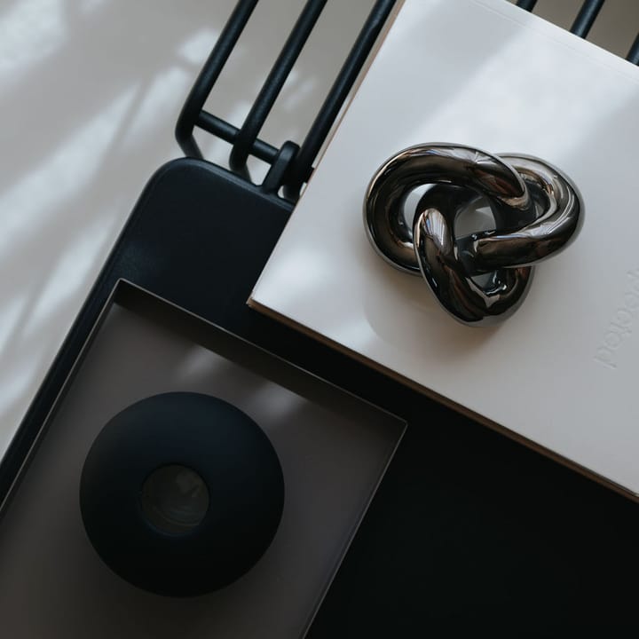Adorno Knot Table small, Dark Silver Cooee Design