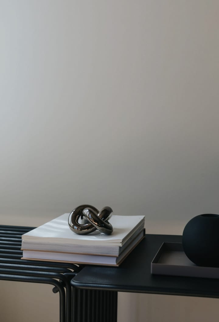Adorno Knot Table small, Dark Silver Cooee Design