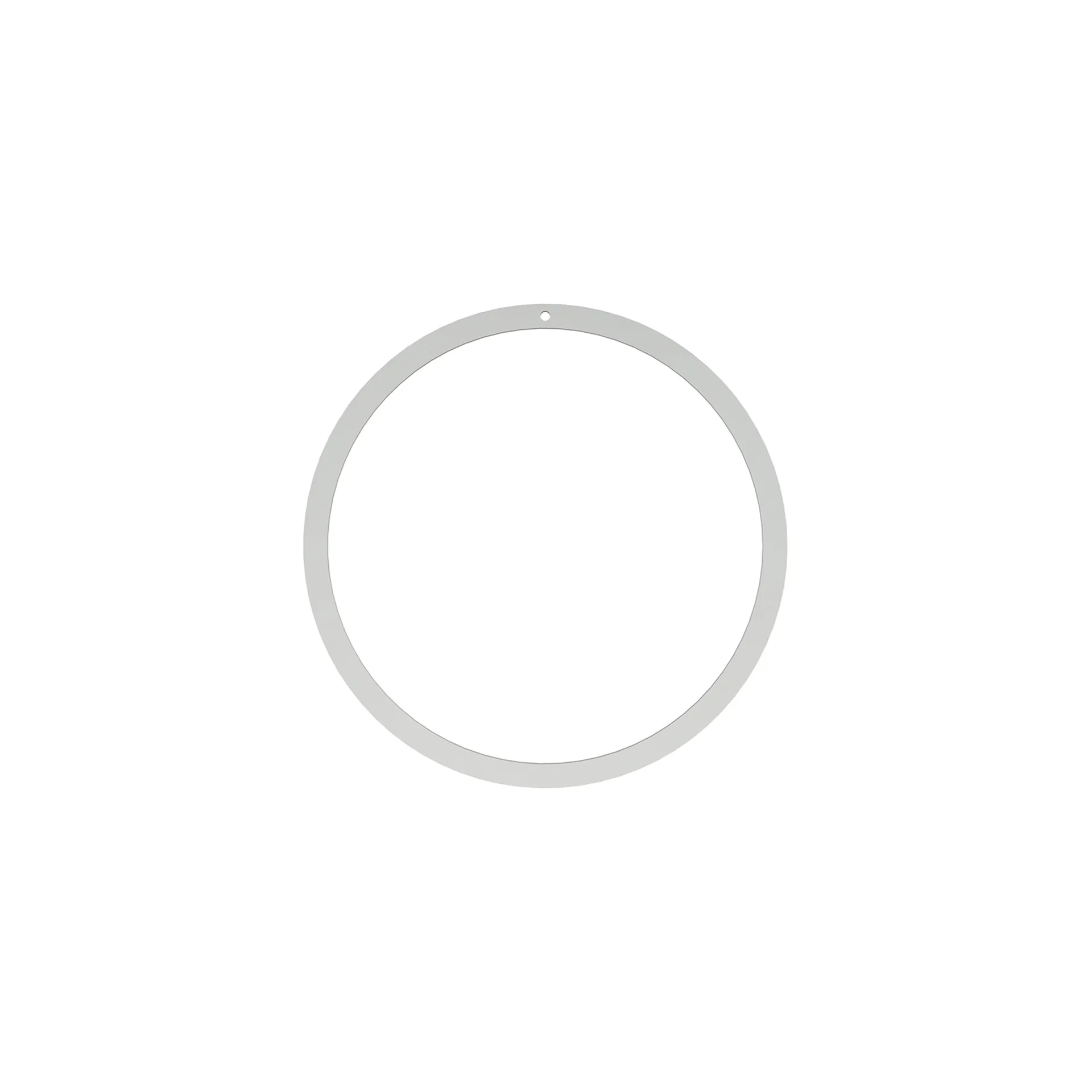 Anillo de decoración Wreath 20 cm, acero inoxidable Cooee Design