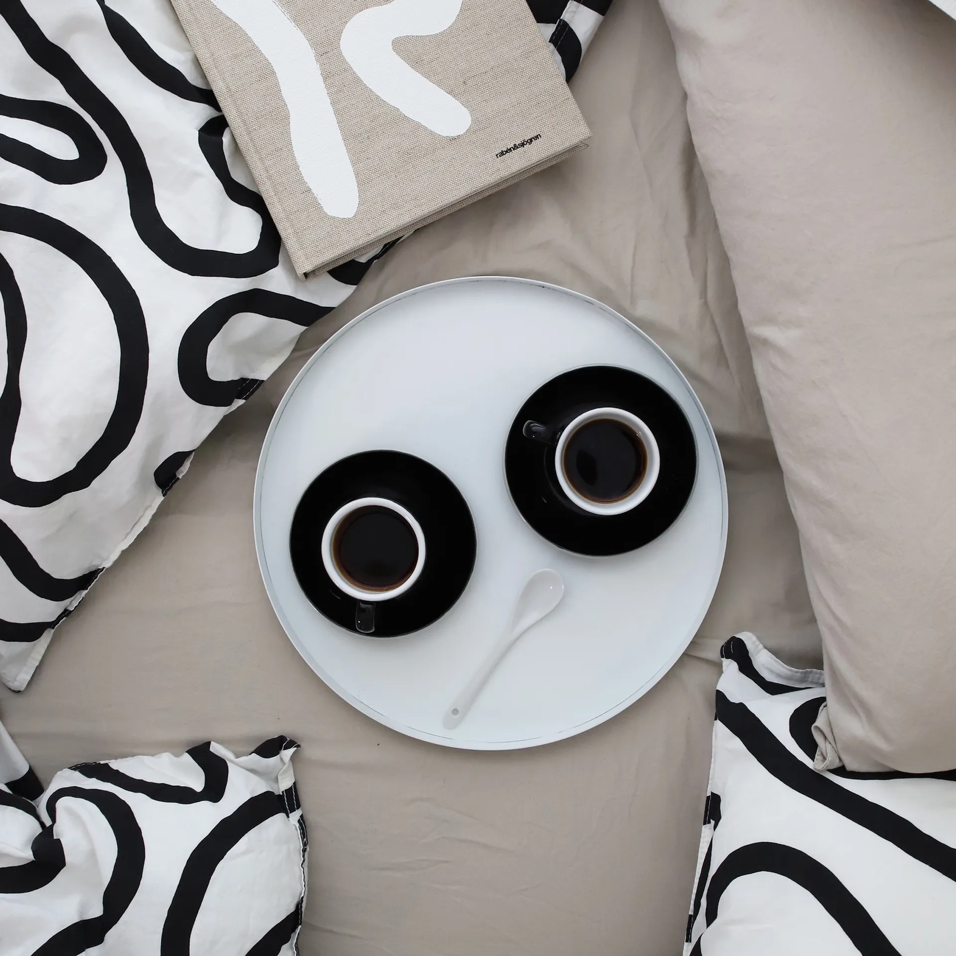 Bandeja Cooee redonda, 30 cm, blanco Cooee Design