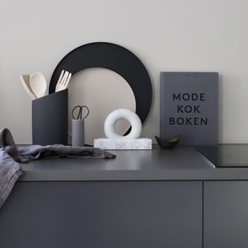 Bandeja Cooee redonda, 40 cm - negro - Cooee Design