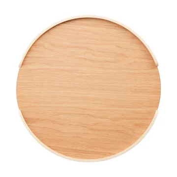 Bandeja Woody - Roble, Ø35 cm - Cooee Design
