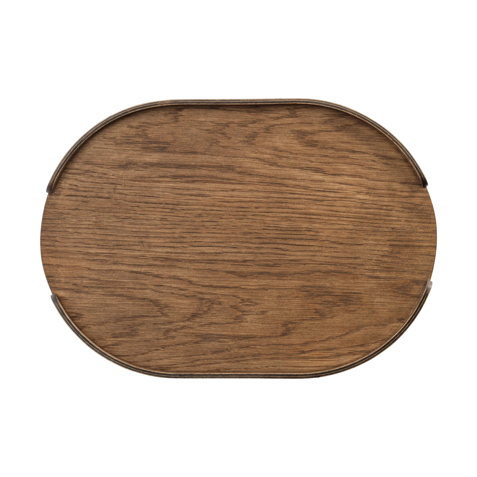 Bandeja Woody, Roble teñido oscuro, 28x40 cm Cooee Design