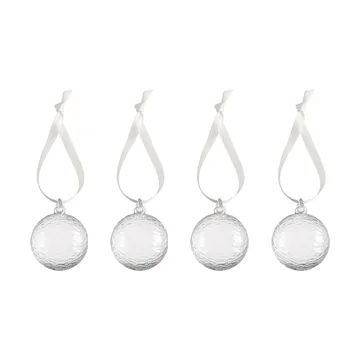 Bola de Navidad Gry Marble Ø5 cm - Clear - Cooee Design