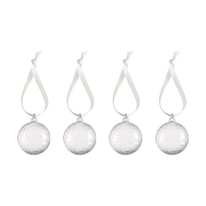 Bola de Navidad Gry Marble Ø5 cm - Clear - Cooee Design