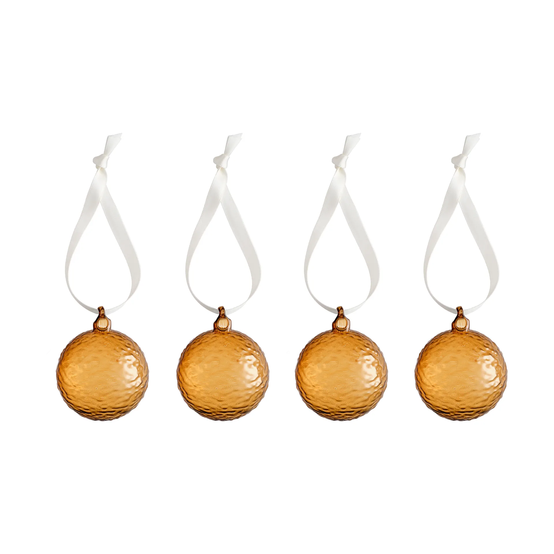 Bola de Navidad Gry Marble Ø5 cm, Cognac Cooee Design